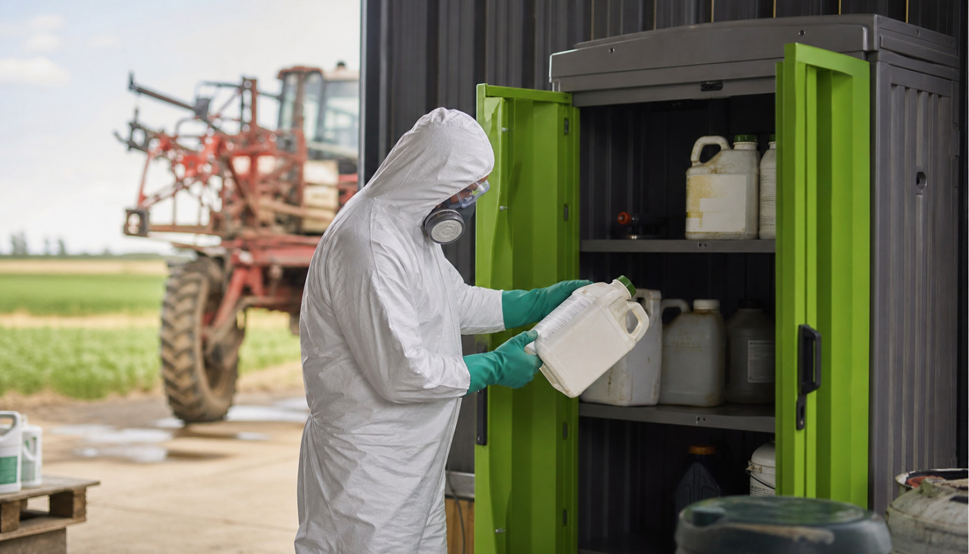 Changer la donne en sécurité agricole, la nouvelle ère de l’armoire phytosanitaire en images